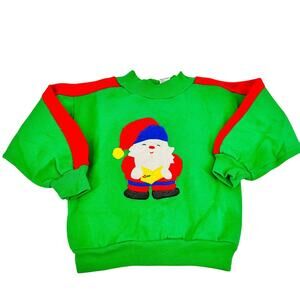 Vintage Just Friends Pullover Sweatshirt Unisex 4T Santa Song Book